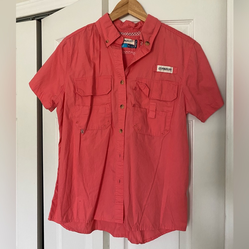 Magellan coral shirt